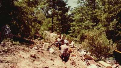 We were digging
all over the property. - Manifesto of a Serial Killer
