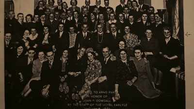 We do have problems,"
but he said, you know, - Always at The Carlyle
