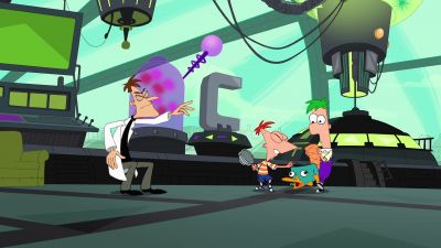 We do NOT bite the elderly - Phineas and Ferb the Movie: Across the 2nd Dimension
