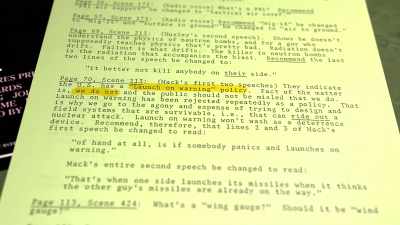 "We do not have a launch on warning policy," they wrote. - Theaters of War