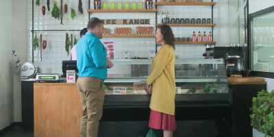 We do sell meat at the Koop, - Recipes for Love and Murder