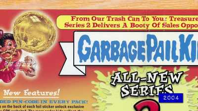 We were doing Garbage Pail Kids, - 30 Years of Garbage: The Garbage Pail Kids Story