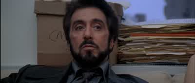 Word on the street is you've been clean since you came out of prison. - Carlito's Way