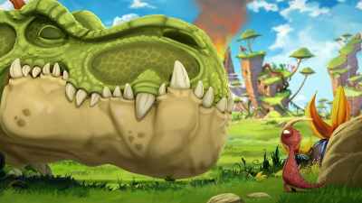 We don't call this game
Giganto Freeze Tag for nothing. - Gigantosaurus