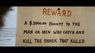 We don't even know if there's a shark around here. - Jaws