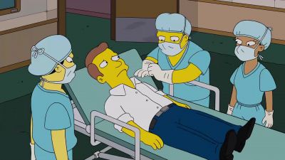 We don't have a human donor - The Simpsons