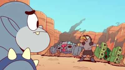 We don't have a vehicle.
All we have are two halves, - ThunderCats Roar