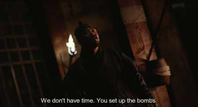 We don't have time. You set up the bombs. - Monstrum