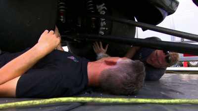 We don't know
but it's a U-joint, an axle, - Street Outlaws No Prep Kings Team Attack