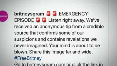 We don't know
what the next step is - Framing Britney Spears