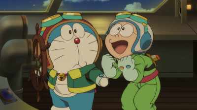 We don't know what'll happen
so wear your flight suits. - Doraemon the Movie: Nobita's Sky Utopia