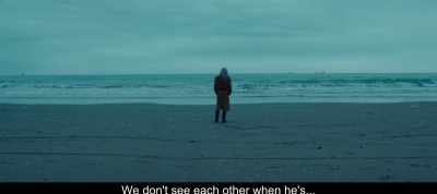 We don't see each other when he's... - The Most Beautiful Boy in the World