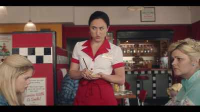 -We don't sell alcohol.
-[baby cries] - Derry Girls