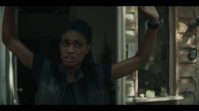 We don't want any trouble!
Please don't hurt us! - Y: The Last Man