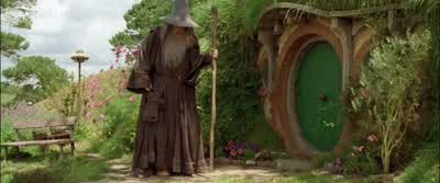 We don't want any visitors, well-wishers or relations! - The Lord of the Rings: The Fellowship of the Ring