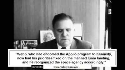 We quote from NASA archives: - American Moon