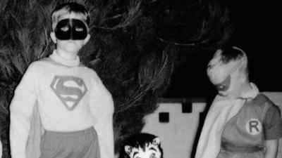 We were enamored
with superheroes, - Never Let Him Go
