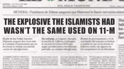 We ended up turning coincidences - 11M: Terror in Madrid