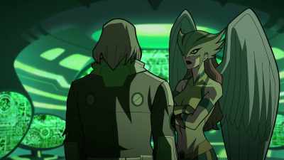 We were examining the
data on the attack on Oa. - Green Lantern: Beware My Power