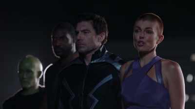 We face an uncertain future,
but we face it with hope, - Marvel's Inhumans