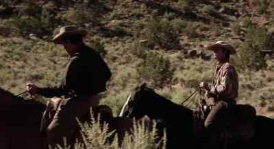 We far enough away from that
human fruit to suit you, Mercer? - Ride in the Whirlwind
