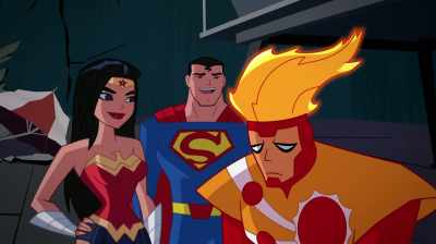 We feel you could be a candidate
for the Justice League, - Justice League Action