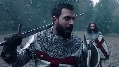 We fight for the glory of God - Knightfall