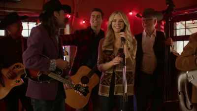 We figured we'd keep it fun
in the Christmas theme, right? - A Bluegrass Christmas