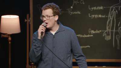 We finish up telling him
that I'm going to be sick, - Hank Green: Pissing Out Cancer