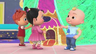 -We finished our chore.
-[all laughing] - CoComelon Lane