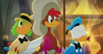 -We fought a dragon.
-A magic dragon. - Legend of the Three Caballeros