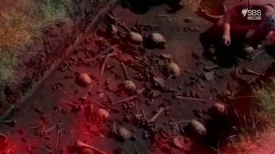 We found a large number
of human bones. - Curse of the Ancients with Alice Roberts