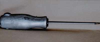 We found a screwdriver
painted with metal-color gray paint, - Don't F**k with Cats: Hunting an Internet Killer
