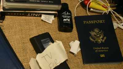 - We found laptops,
taylor's passport, ids. - Interrogation Raw
