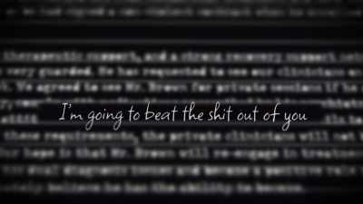 We found out about
him sending the text saying, - Chris Brown: A History of Violence