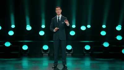 We found the only thing
that calmed him down - Jimmy Carr: Natural Born Killer