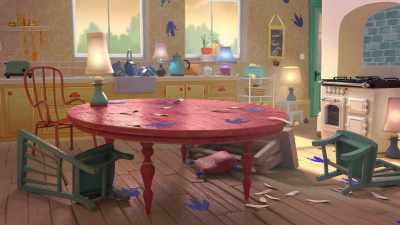 We found they had made
a terrible mess in the kitchen. - The Adventures of Paddington