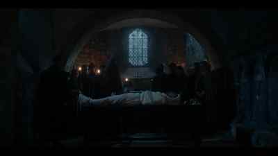 We gather together
to mourn Thomas Caldwell, - A Discovery of Witches