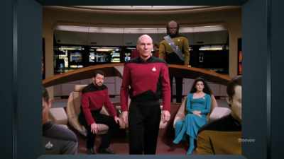 We gave more and
more input to ira behr - The Center Seat: 55 Years of Star Trek