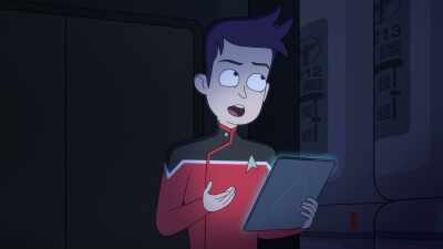 We get all the paperwork signed, - Star Trek: Lower Decks