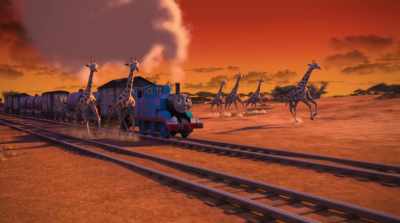 We get animals on the tracks
all the time back on Sodor. - Thomas & Friends: Big World! Big Adventures! The Movie