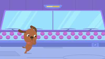 We get to explore Alan's spaceship! - Sago Mini Friends