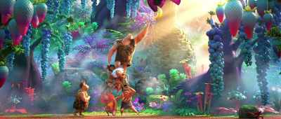 We get it, Dad. Just grab the banana! - The Croods: A New Age