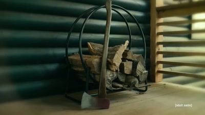 We get the axe,
we get to my car, - Adult Swim Yule Log