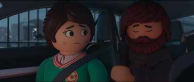 We get to the top floor, we access
their satellite surveillance system. - Playmobil: The Movie