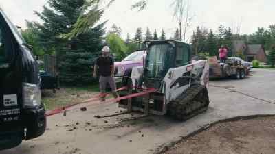 We get the vehicle out,
but now we need - Holmes Family Rescue