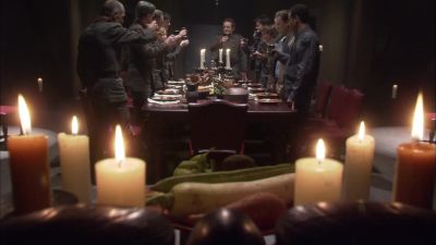 We give thanks
to our new friends. - Stargate Atlantis