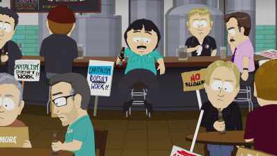 We give these billionaires
all our money, rely on them, - South Park: Joining the Panderverse