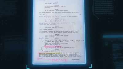 We were given the entire script,
which I have actually, - Aliens Expanded