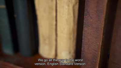 We go all the way to the worst
version, English Standard Version, - 1946: The Mistranslation That Shifted Culture